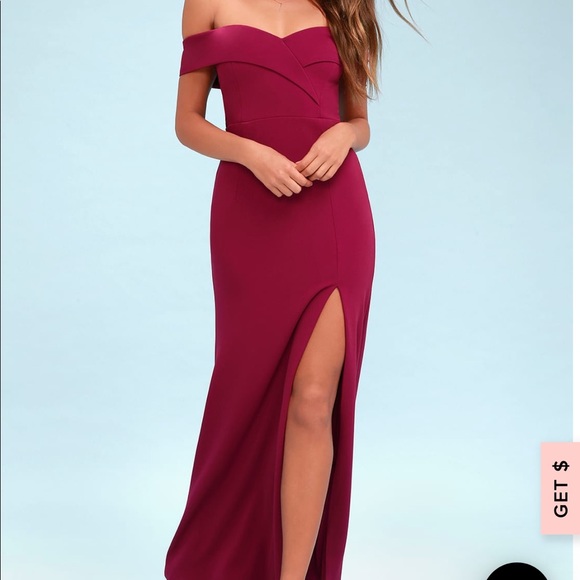 Song of Love Off-the-Shoulder Maxi Dress - Picture 1 of 7